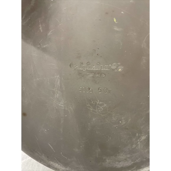 Calphalon #5005 Stainless Steel Clad 5 Quart 12.5" Induction Pan w/Lid FS Chrty - Picture 9 of 12